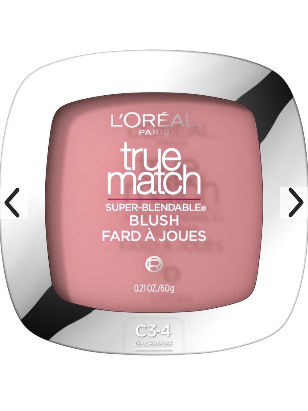 L'Oreal True Match Blush in Tender Rose - Soft Pink